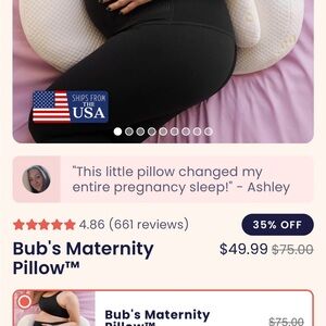 Babybub Maternity Pillow